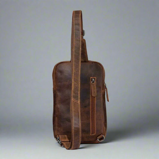 Greenwood Leather Hamilton Crossbody Bag Backpack