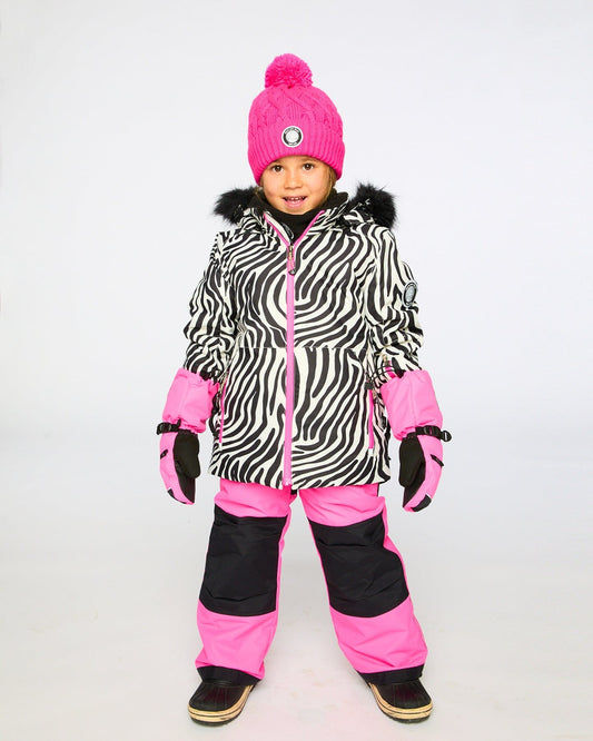 Two-Piece Play Snowsuit Fuchsia
