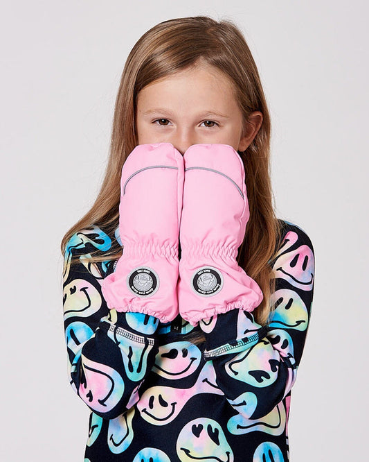 Winter Mittens Play Candy Pink
