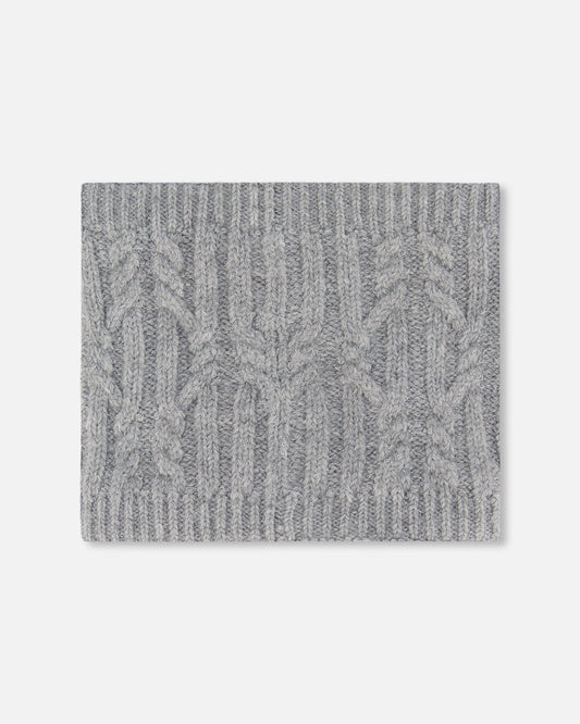 Lined Winter Neckwarmer Heather Gray