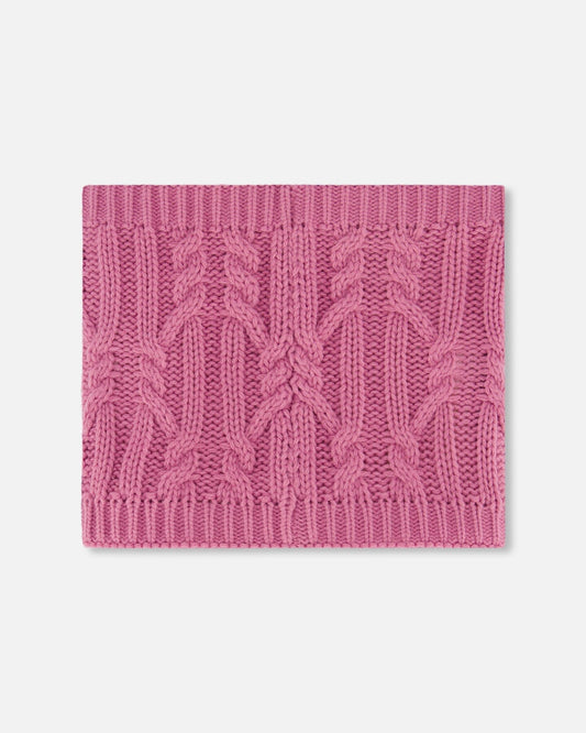 Lined Winter Neckwarmer Purple