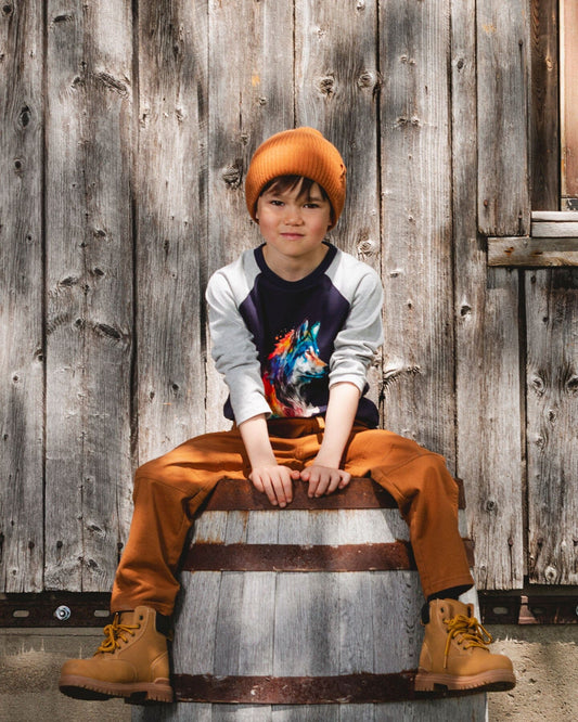 Stretch Corduroy Jogger Pants Brown