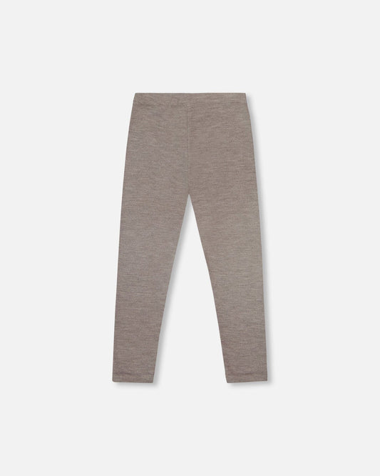 Super Soft Ribbed Leggings Heather Gray