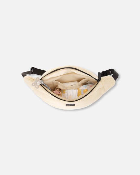 Diaper Changing Sling Bag Light Beige
