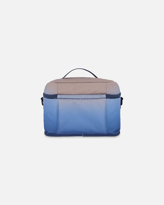 Lunch Box Blue And Beige Gradient