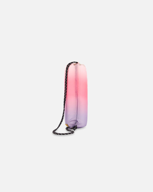 Drawstring Bag Pink And Purple Gradient