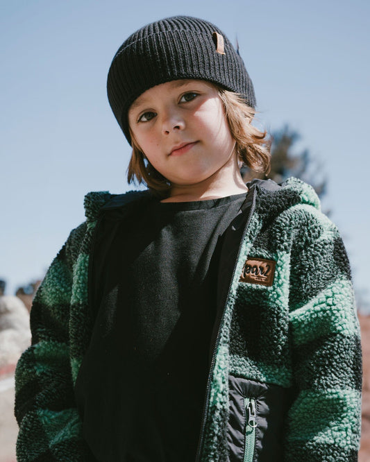 Mid-Season Knit Hat Black