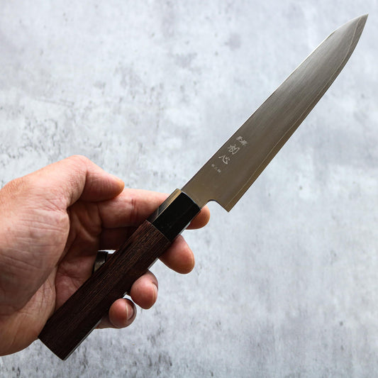 Hatsukokoro Ginsou petty 150 mm (Wenge)