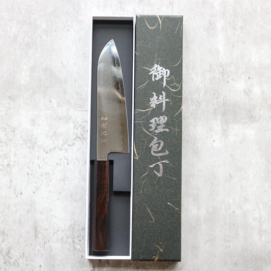 Hatsukokoro Hikari SLD Santoku 170mm
