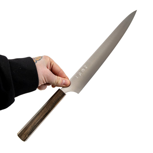 Hatsukokoro Hayabusa AO Migaki Sujihiki 270 mm