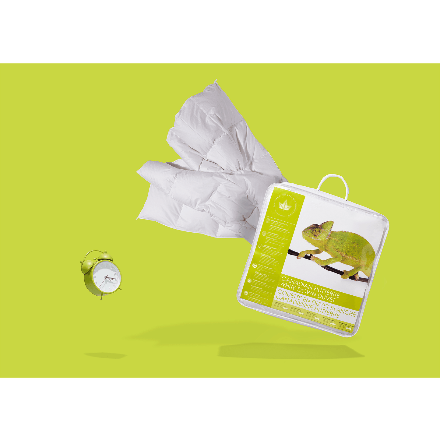 Hutterite White Down Duvet