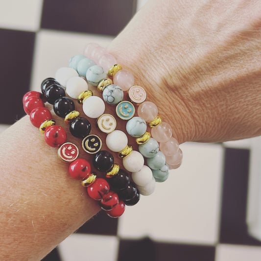 Black Onyx Happiness Bracelet