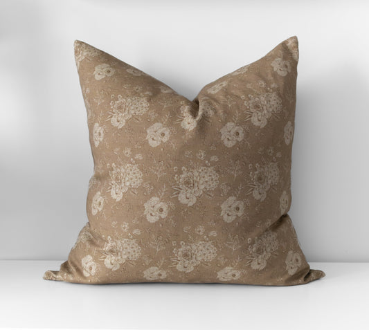 Eliora | Vintage Style Floral Pillow Cover