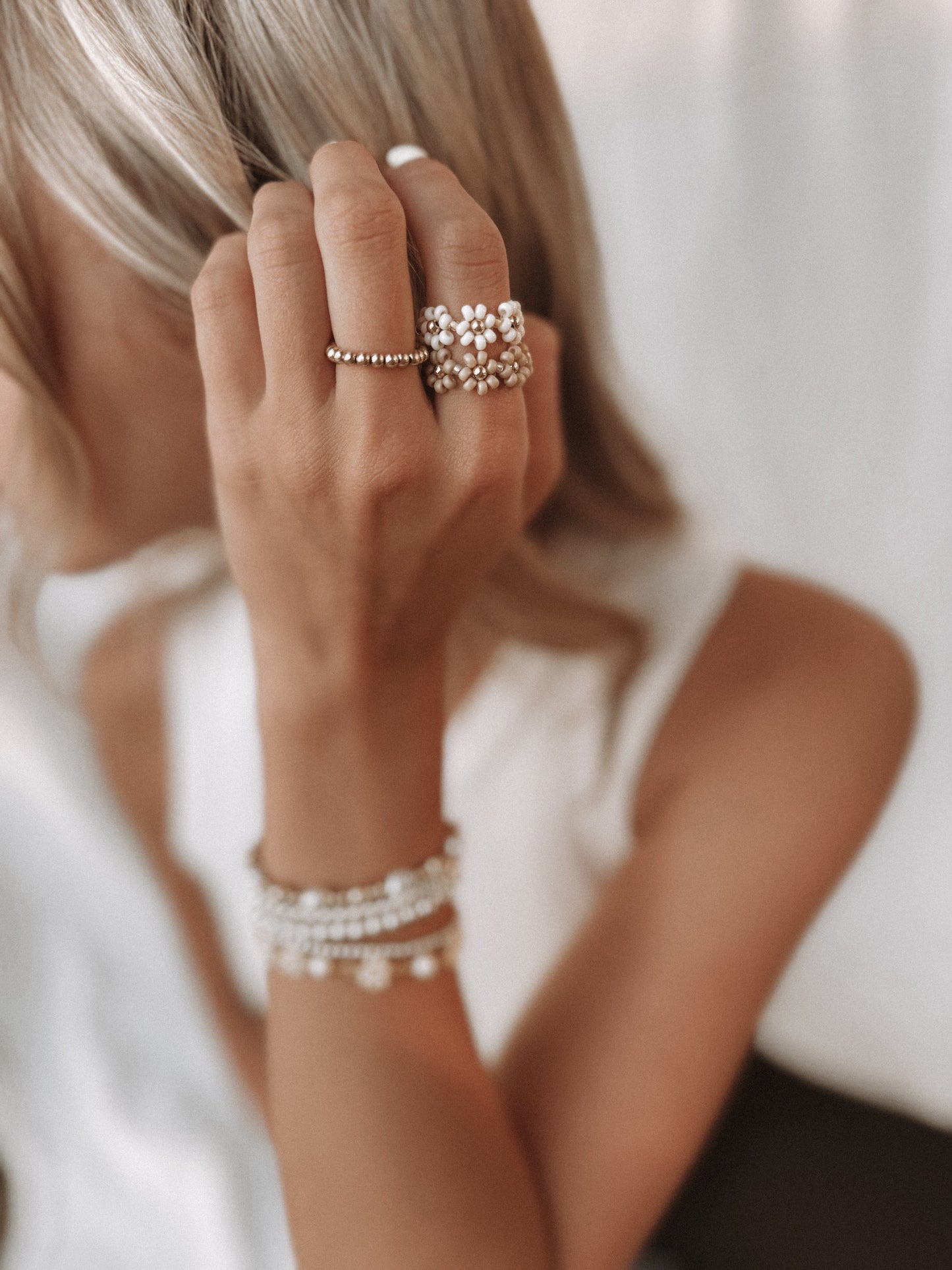 The Daisy Chain Ring Collection