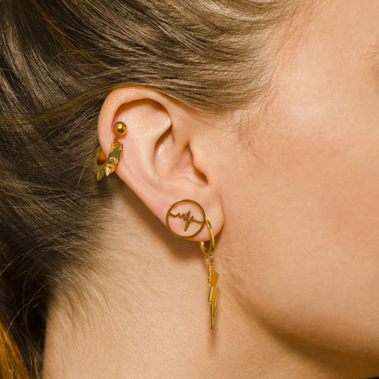 EMERALDA Mini Hoop Earrings