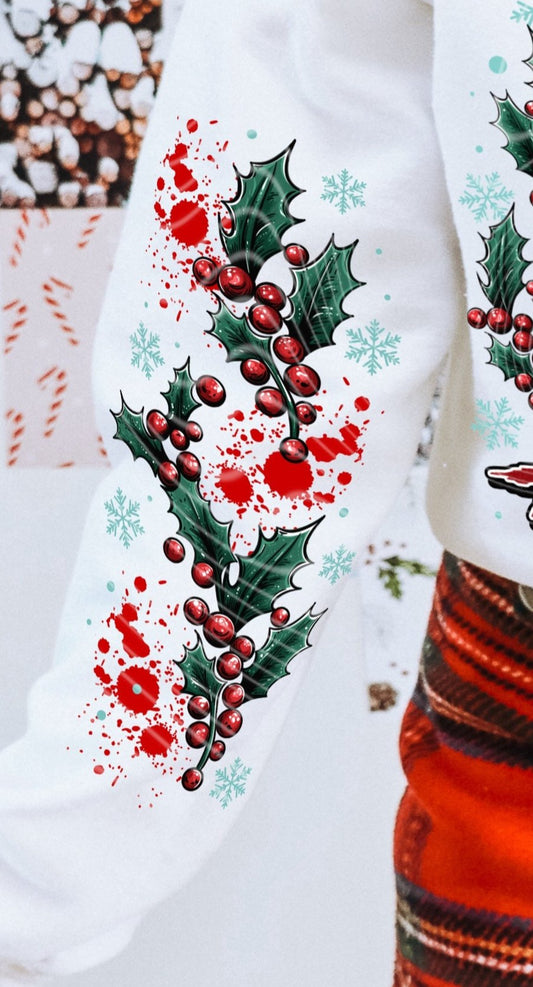 Sweatshirt T-Shirt Hoodie Christmas Night Of The Living Dead Parody