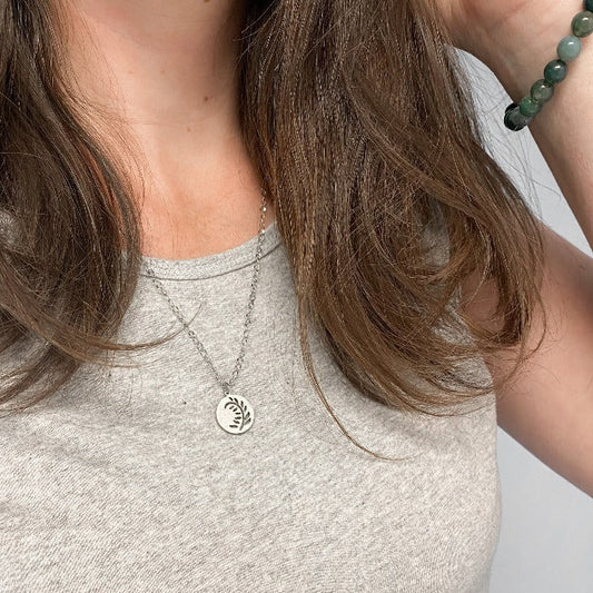 FOUGÈRE | Collier en acier inoxydable