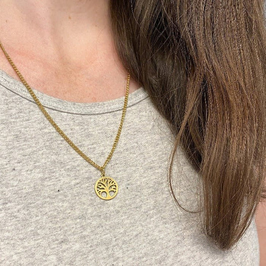 ARBRE DE VIE | Collier en acier inoxydable