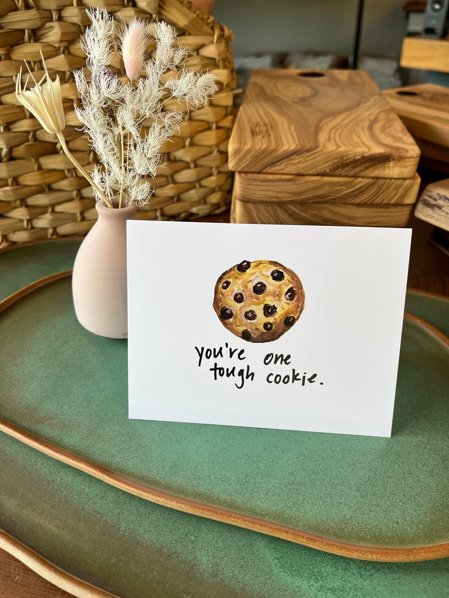 Tough Cookie | Punny Dad-Joke Greeting Card