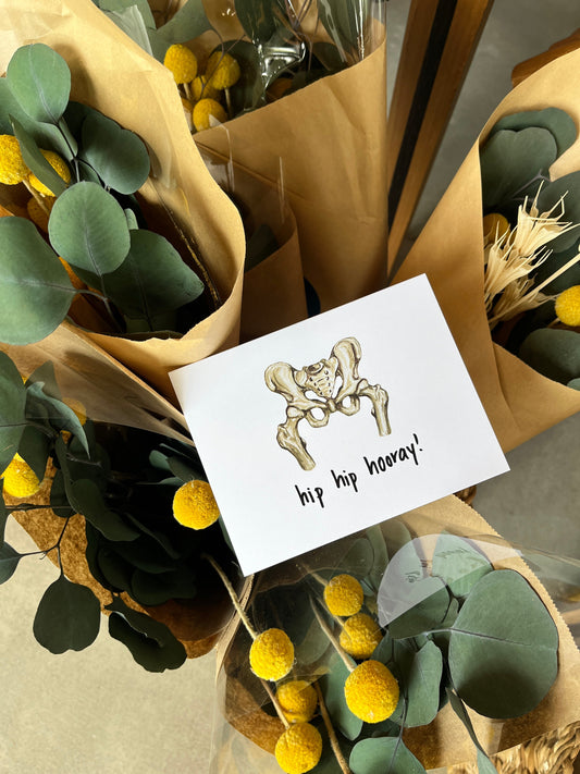 Hip Hip Hooray | Punny Dad Joke Greeting Card