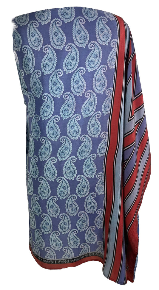 PRC6569B Avatar Pure Silk One Shoulder Dress