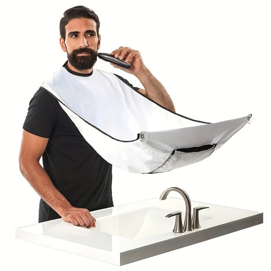 SoulCatcher Barber Beard Trimming Cape | Tarp & Grooming Apron for Mess-Free Shaving