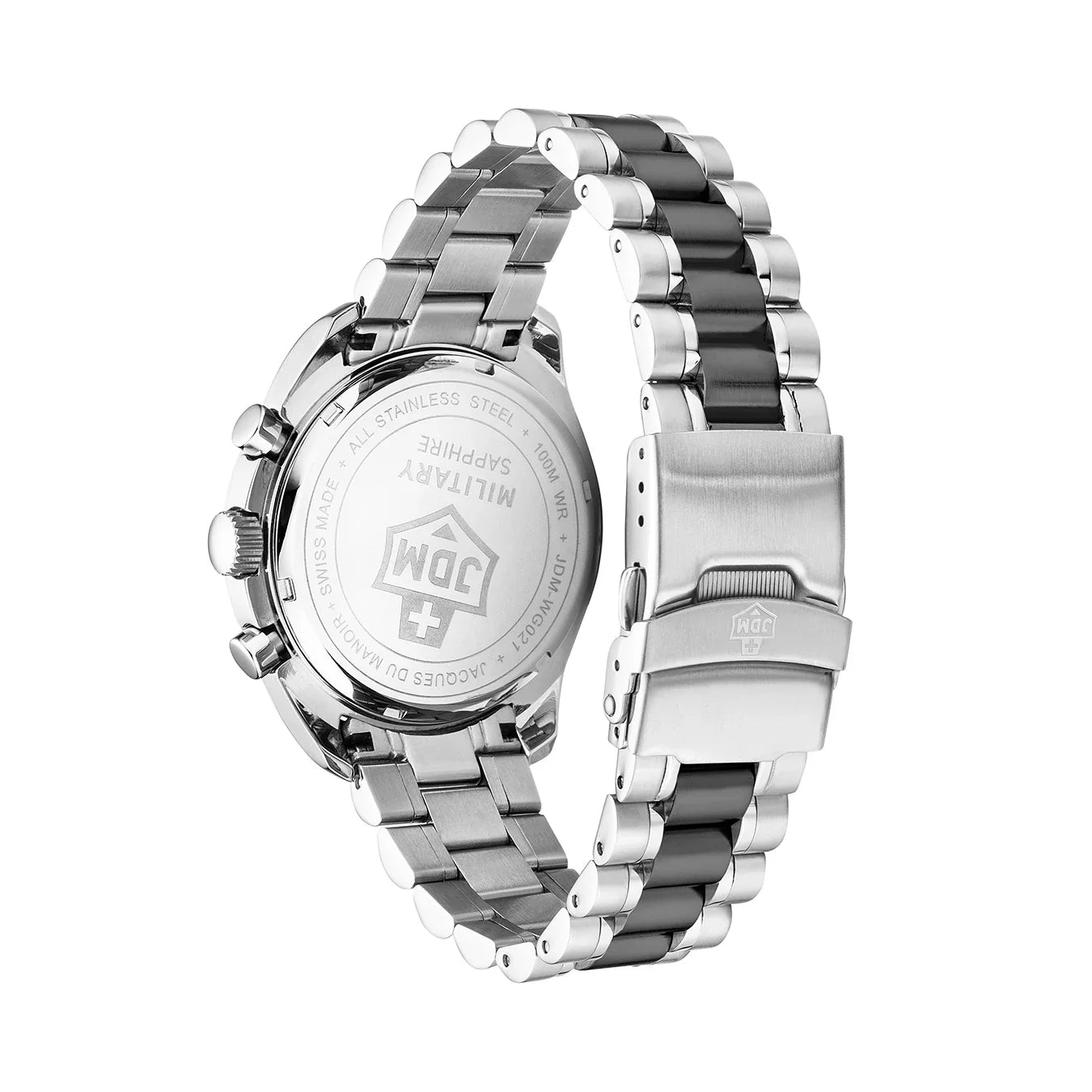 JDM Military Swiss Precision JDM-WG021-05 42mm Swiss Quartz Men’s Watch