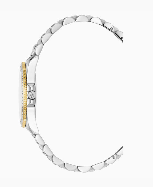 Jacques Du Manoir Inspiration Active 33mm White Dial Ladies Watch