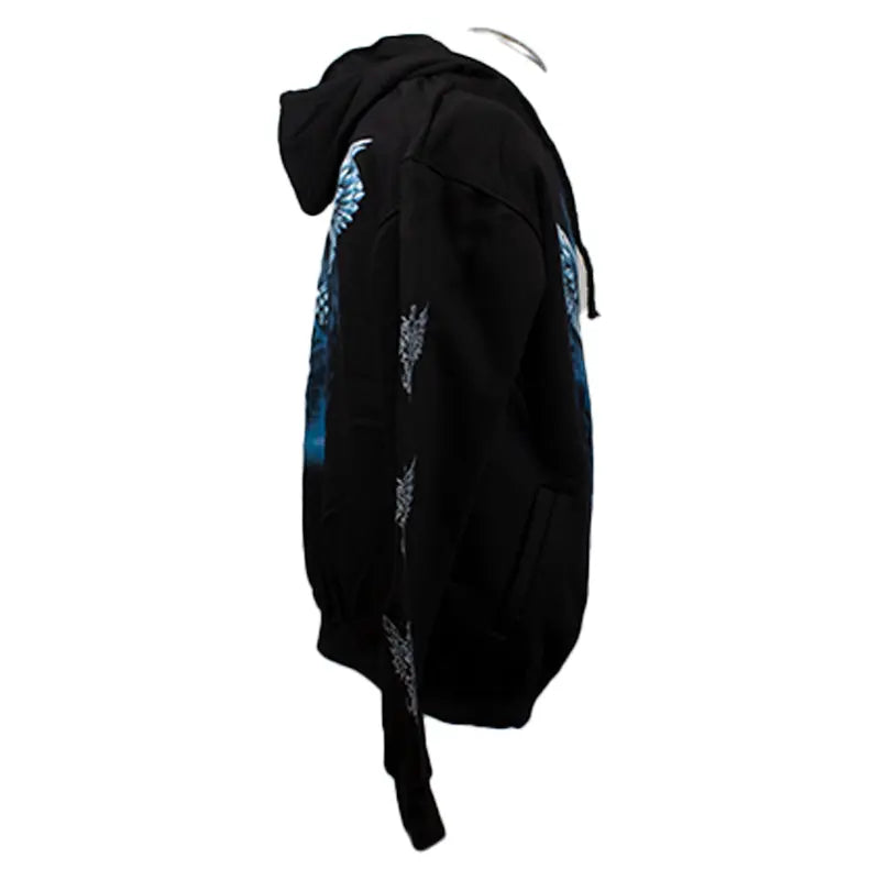 J&L Imports Men's Owl Zip-Up Hoodie