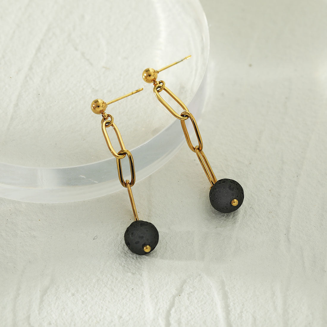 MYAH Volcanic Lava Stone Necklace