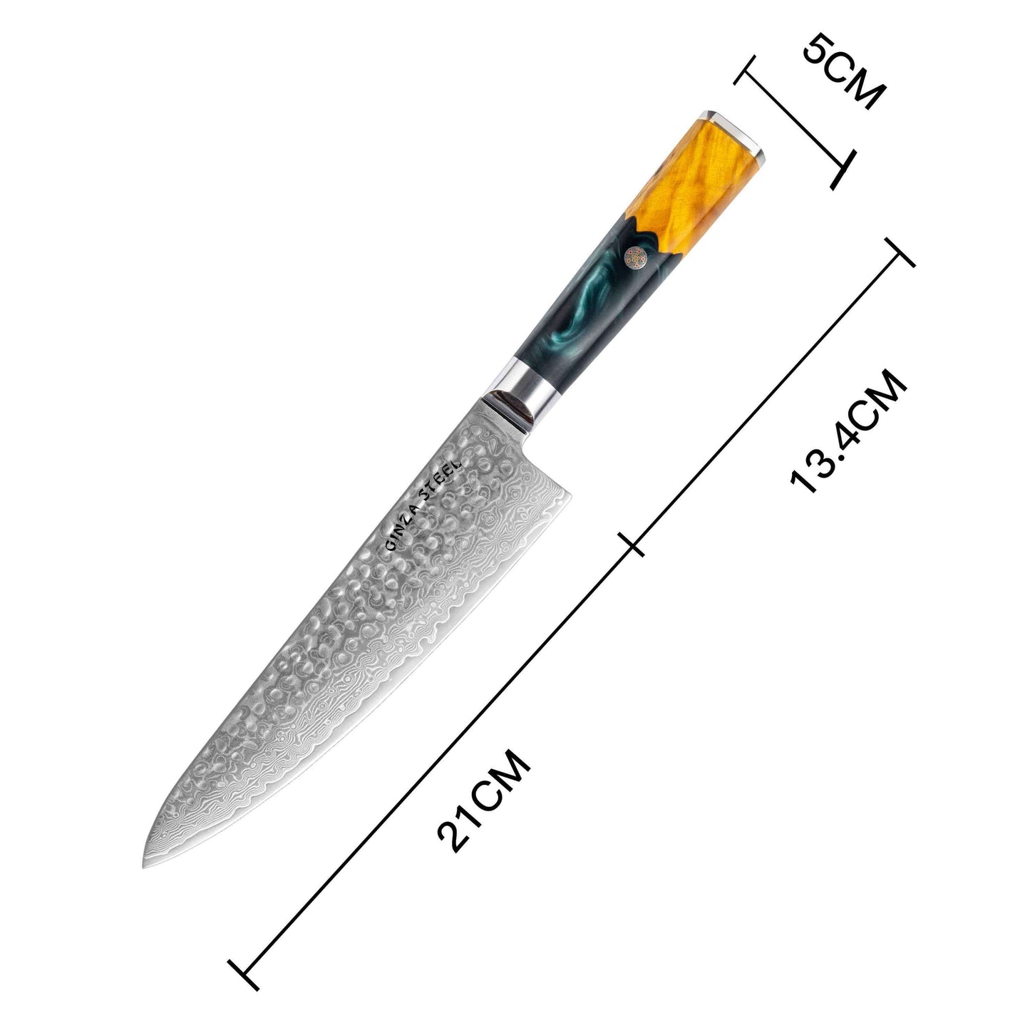 Kaze Katana | Chef Knife 8" Damascus VG10 Steel 67 layer