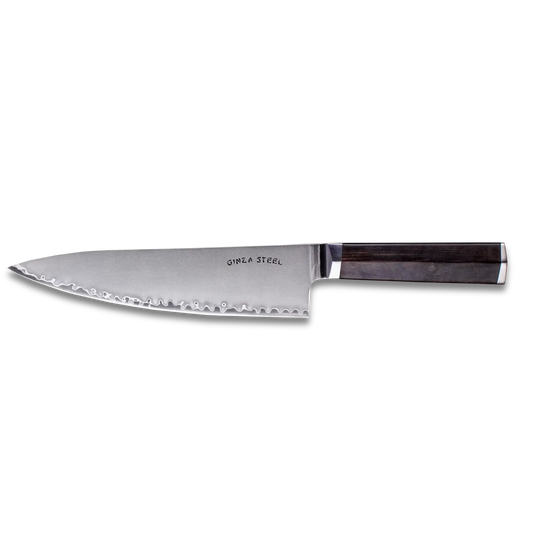 PORTIA 20 | Chef Knife 8" Damascus VG10 Steel / Ebony Wood handle