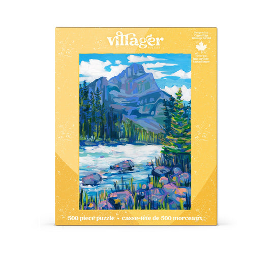 Kicking Horse Mountain | 500-Piece Puzzle for Adults | Designed in Canada by Amy Dixon