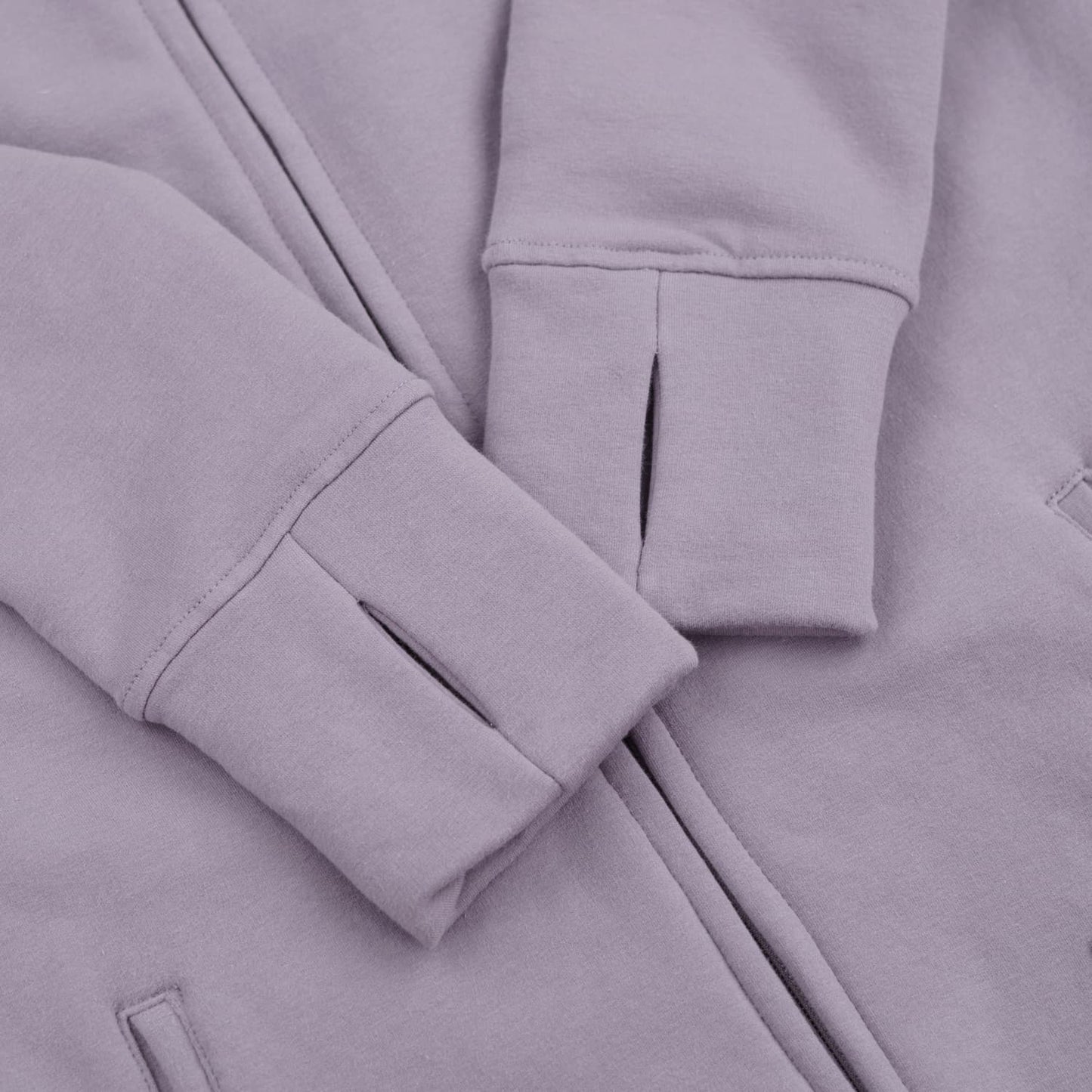 Kora Long Zipup Hoodie Mauve