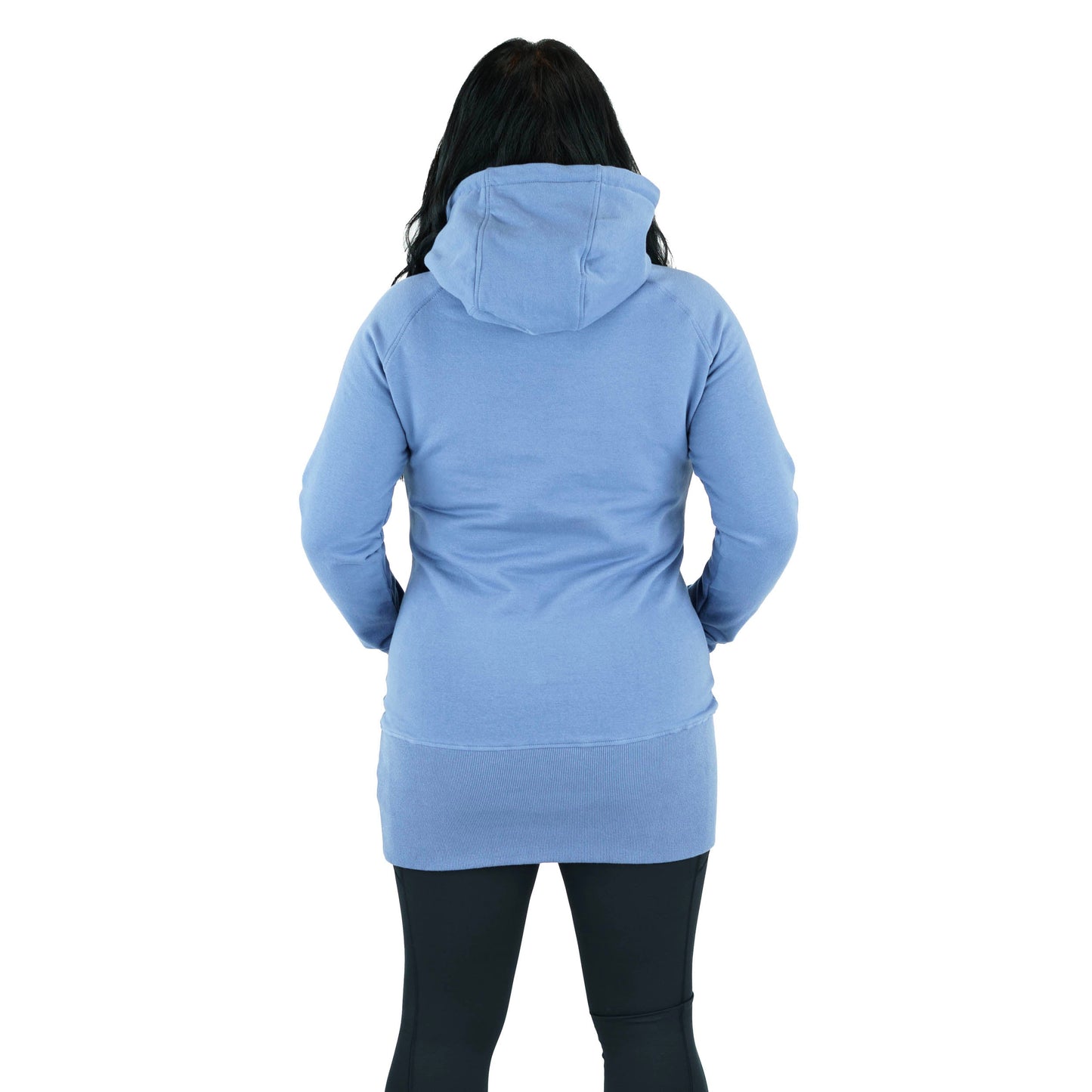 Kora Long Hoodie Baby Blue