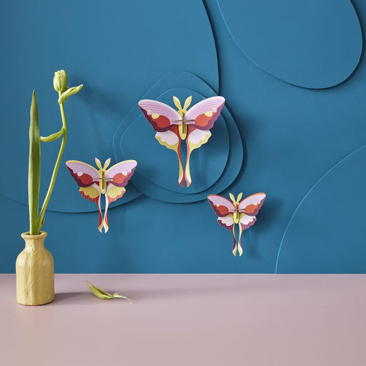 Lilac Comet Butterflies<br> Set of 3