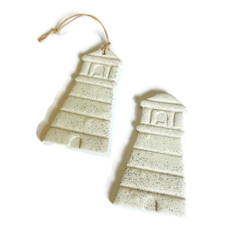 Beach Sand Lighthouse Ornament