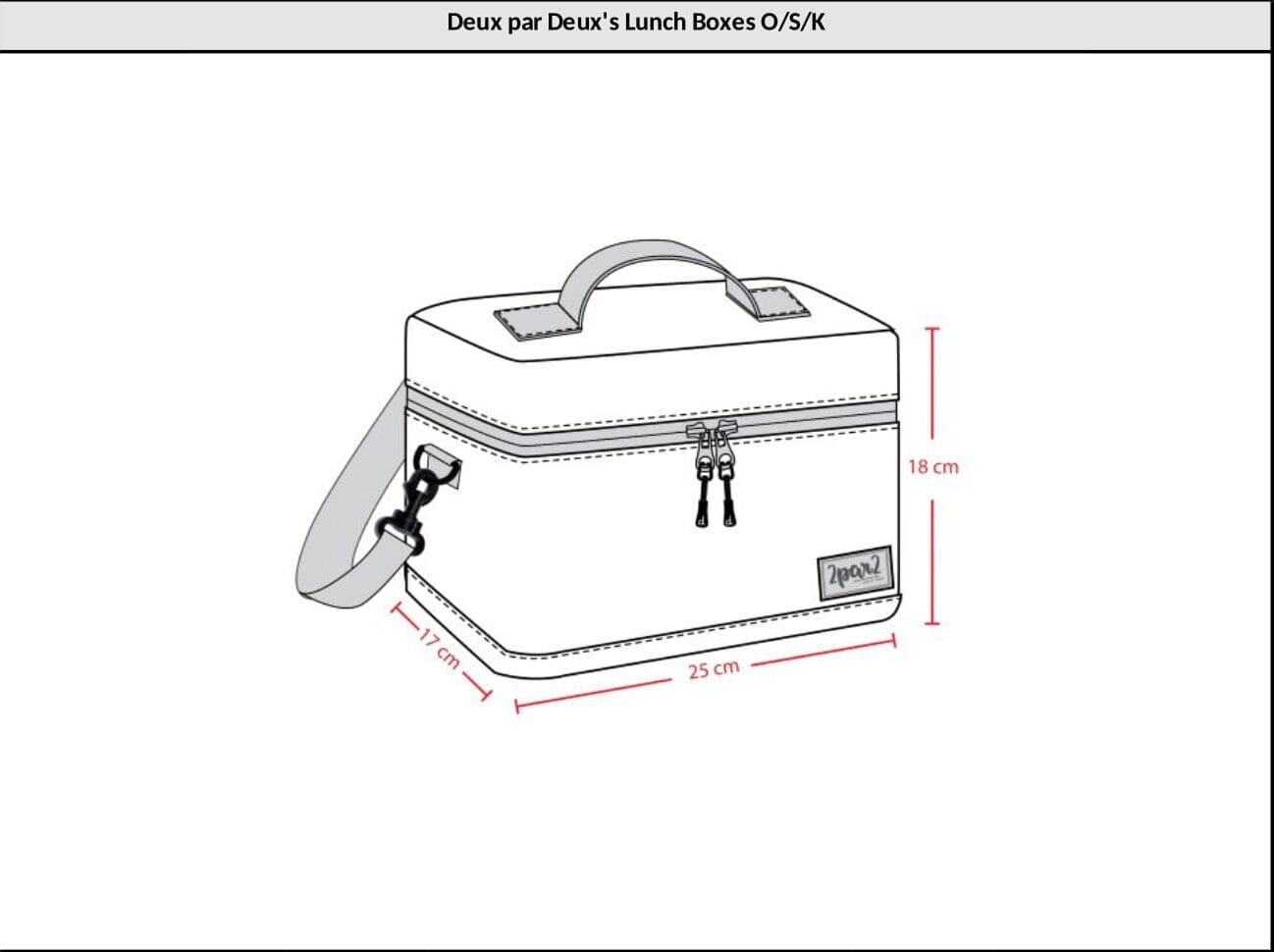 Lunch Box Blue Gradient Dinosaur Print