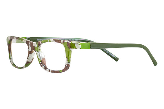 Blue Light Glasses - Artist | Army Green