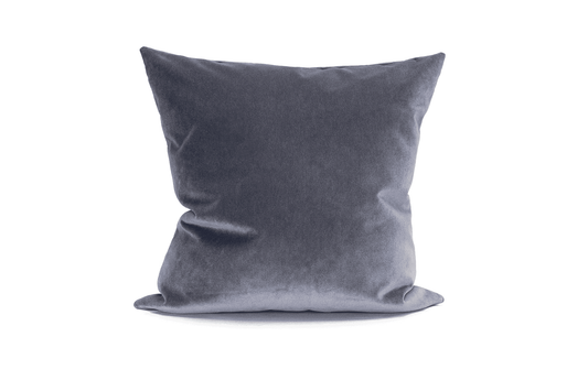 Grey Velvet Cushion Cover