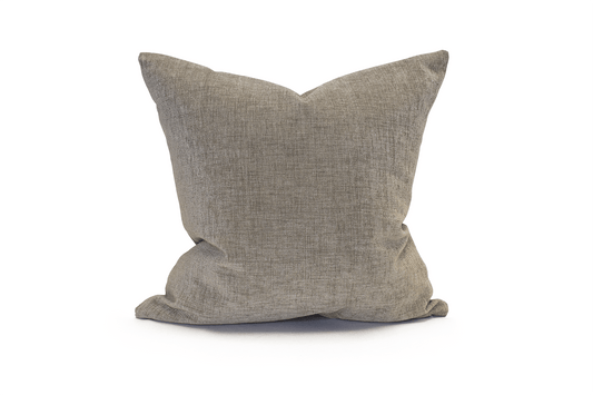 Cement Chenille Cushion Cover