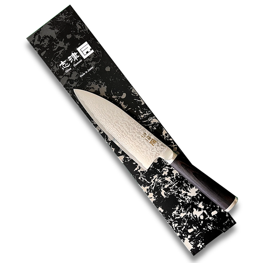 Miyako SUS 165mm Deba Knife Right Hand | 33 Layer Damascus Steel Blade – Made in Japan