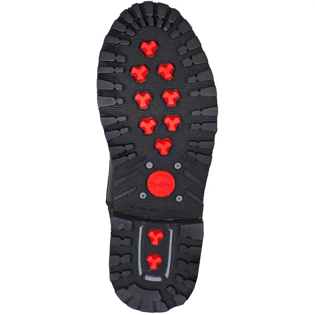 Open Road Men's 8" Quilted Motorcycle Boots