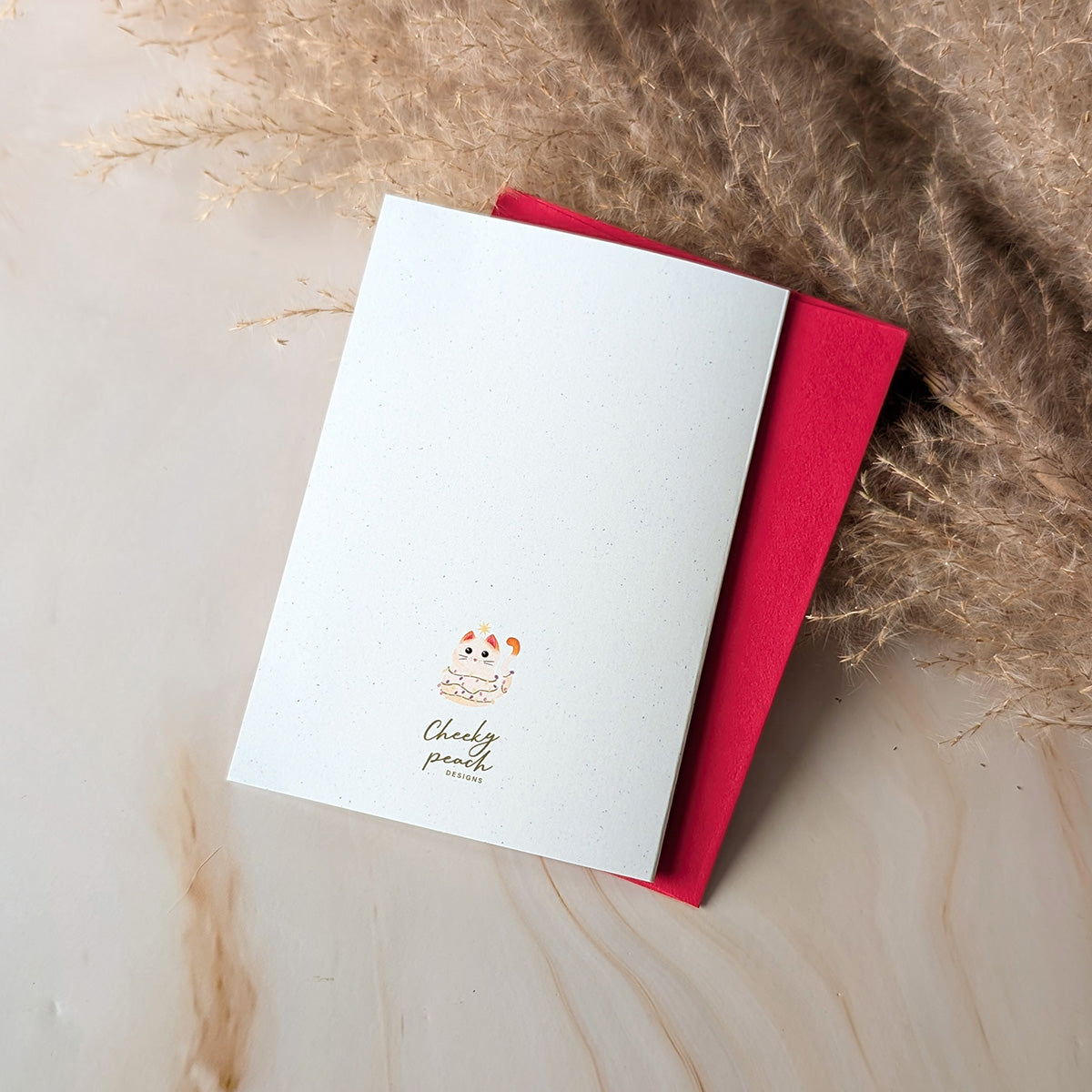 The Meowst Wonderful Time of the Year Mini Holiday Cat Card