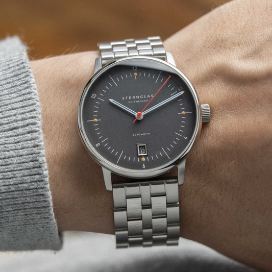 Sternglas Naos Pro Automatik 38mm Miyota 9015 Automatic Men's Watch