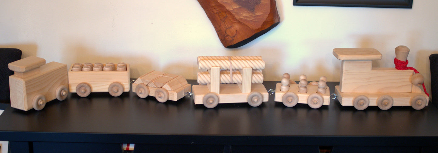 Four Car Train Set
