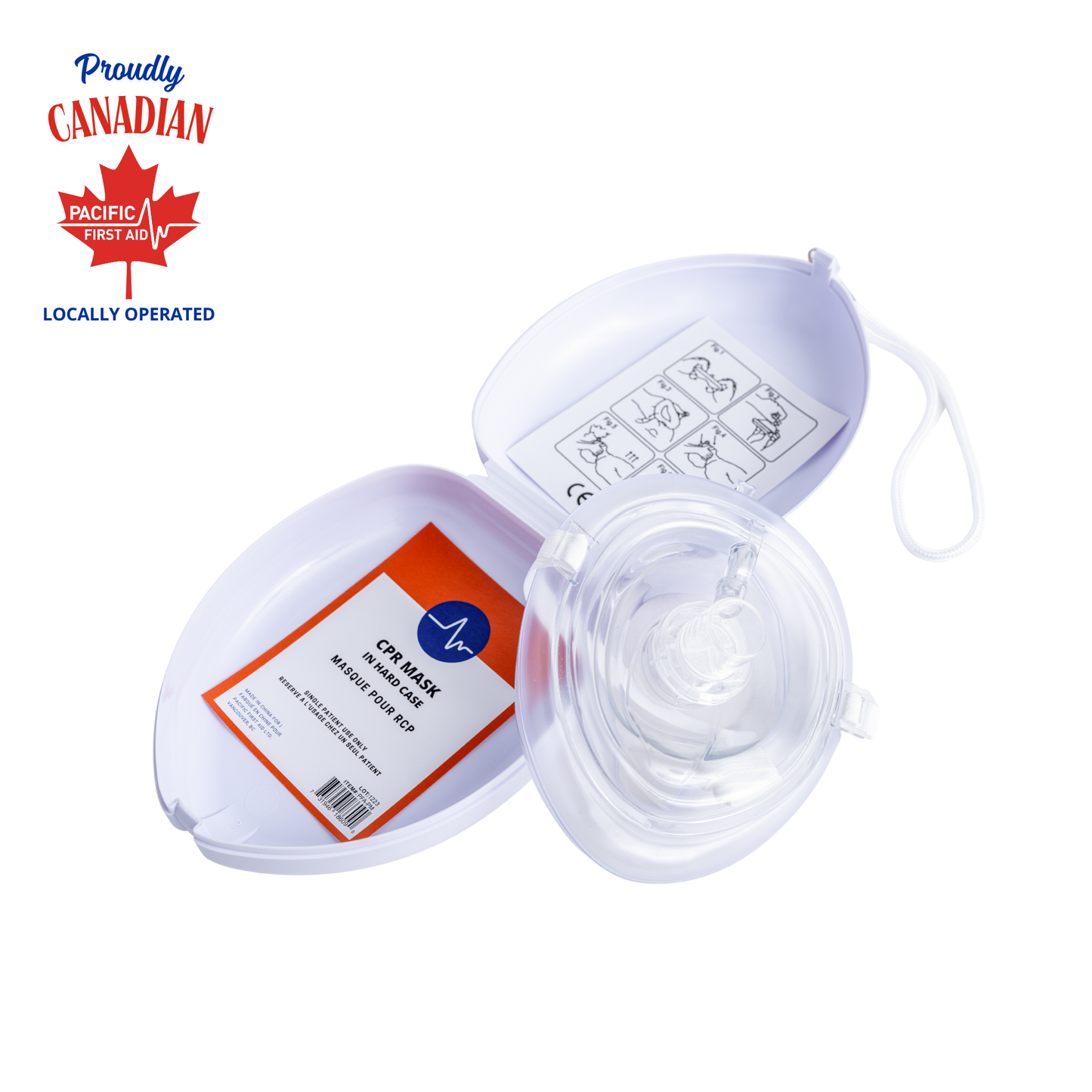CPR Pocket Mask in Hard Case