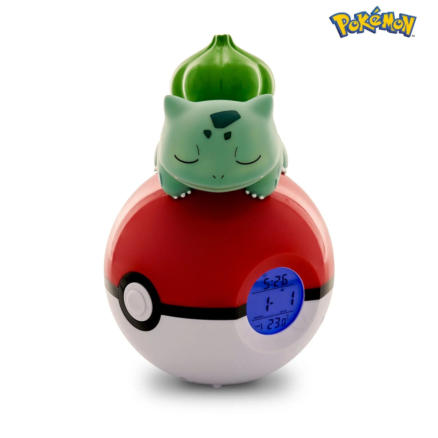 Bulbasaur Light-Up FM Alarm Clock Pokémon