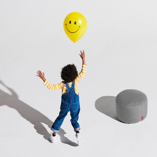 Point Olefin Ottoman & Footest<br> Indoor & Outdoor Use