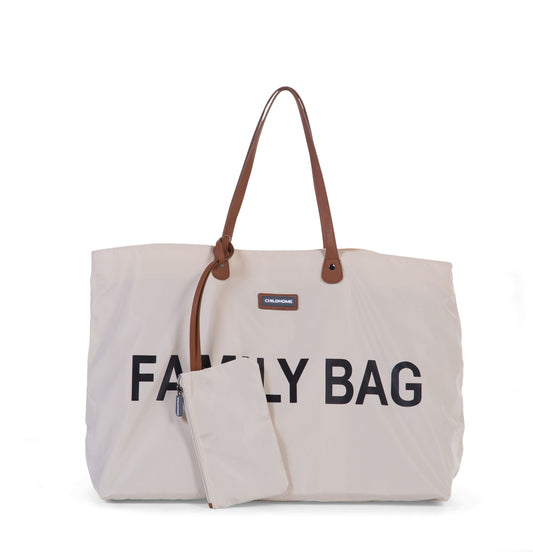 Serene & Stylish Off-White Family Bag
